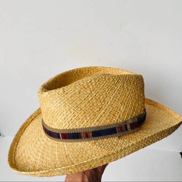 Vintage Woven Casual Dress Hat - Picture 3 of 8